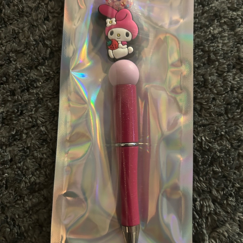 Hand Crafted Pink My Melody Pen